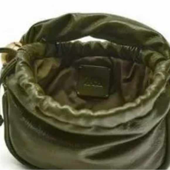 ZARA MINI BUCKET BAG WITH GOLDEN BOBBLE - Picture 3 of 5